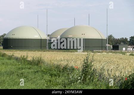 Biogas plant in Falknowo, Poland © Wojciech Strozyk / Alamy Stock Photo Stock Photo