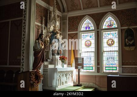 Schulenberg Painted Churches in Central Texas Stock Photo