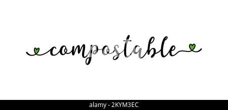 Hand sketched quote as ad, web banner or logo. Lettering for header, advertisement, announcement, flyer Stock Vector