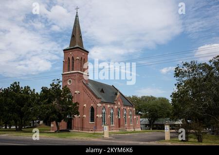 Schulenberg Painted Churches in Central Texas Stock Photo