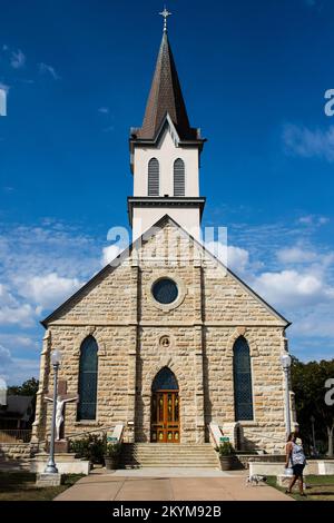 Schulenberg Painted Churches in Central Texas Stock Photo