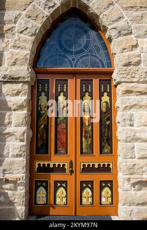 Schulenberg Painted Churches in Central Texas Stock Photo