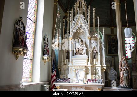 Schulenberg Painted Churches in Central Texas Stock Photo