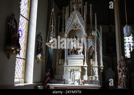 Schulenberg Painted Churches in Central Texas Stock Photo