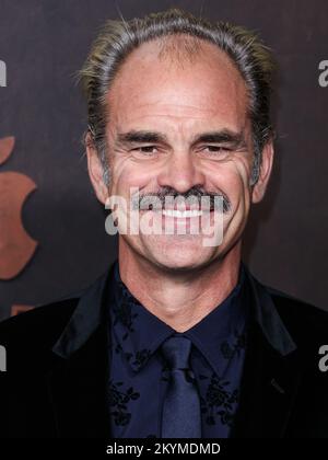 Westwood, United States. 30th Nov, 2022. WESTWOOD, LOS ANGELES, CALIFORNIA, USA - NOVEMBER 30: Steven Ogg arrives at the Los Angeles Premiere Of Apple Original Films' 'Emancipation' held at Regency Village Theatre on November 30, 2022 in Westwood, Los Angeles, California, United States. (Photo by Xavier Collin/Image Press Agency) Credit: Image Press Agency/Alamy Live News Stock Photo