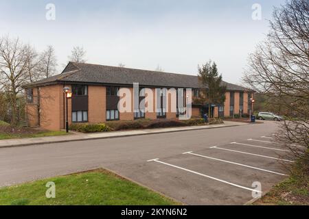 Travelodge Wellingborough Rushden, A45 Eastbound, Rushden, Northamptonshire, NN10 6AP Stock Photo