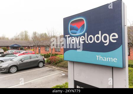 Travelodge Thame, A418 Long Crendon Road, Thame, OX9 3SB Stock Photo