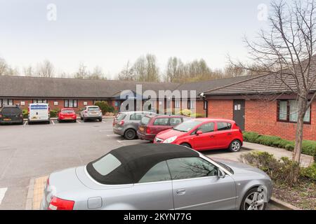 Travelodge Thame, A418 Long Crendon Road, Thame, OX9 3SB Stock Photo