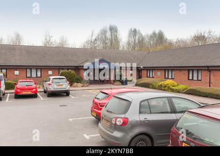 Travelodge Thame, A418 Long Crendon Road, Thame, OX9 3SB Stock Photo