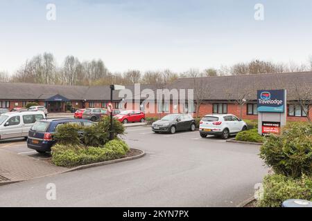 Travelodge Thame, A418 Long Crendon Road, Thame, OX9 3SB Stock Photo