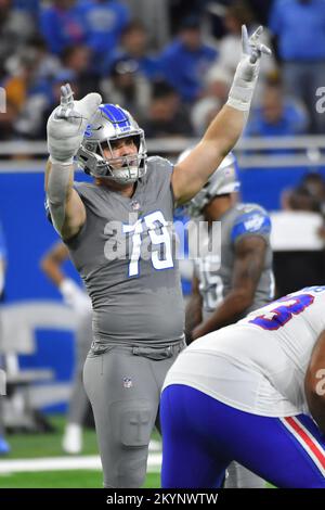 Detroit Lions Defensive End John Cominsky (79) During An Nfl Football 