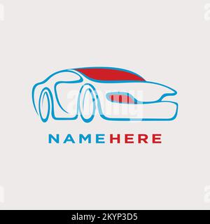 icon and logo of car rent vector illusration design Stock Vector ...