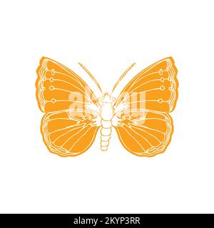 Logotype momern blutterfly vector icon design Stock Vector