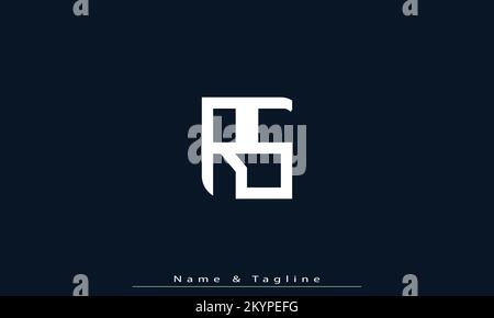 Alphabet letters Initials Monogram logo RS , SR Stock Vector