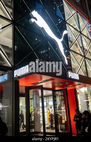 The Puma Flagship Store on 5th Avenue