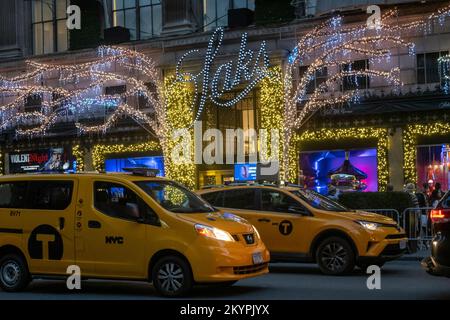 Saks Fifth Avenue NYC Christmas Display by Susan Candelario