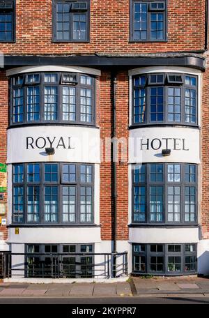 Royal Hotel, Eastbourne, East Sussex, England, United Kingdom Stock Photo