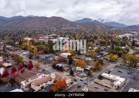 Grants Pass, Oregon. City in Southern Oregon. Stock Photo