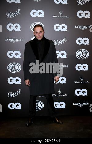 Sixpm , Rose Villain Party GQ uomini dell'anno 2022 sfondo Milano, Italia  2nd dicembre 2022 ©SGP Not Exclusive Foto stock - Alamy