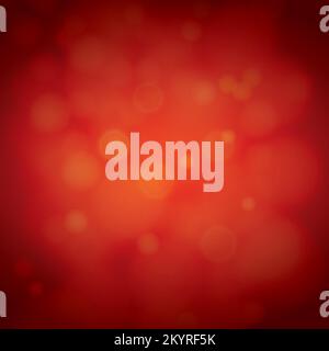 Bokeh glitter red abstract background for christmas and all design. Stock Vector