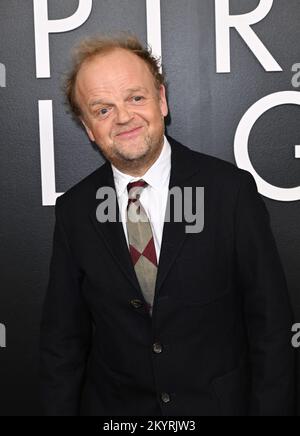 Los Angeles, USA. 01st Dec, 2022. Toby Jones at the premiere for 'Empire of Light' at the Samuel Goldwyn Theatre. Picture Credit: Paul Smith/Alamy Live News Stock Photo