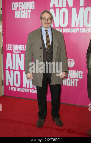 New York City, United States. 01st Dec, 2022. Matthew Broderick at the 'Ain't No Mo'' Broadway Opening Night at Belasco Theatre on December 01, 2022 in New York City (Photo by John Nacion/NurPhoto) Credit: NurPhoto/Alamy Live News Stock Photo