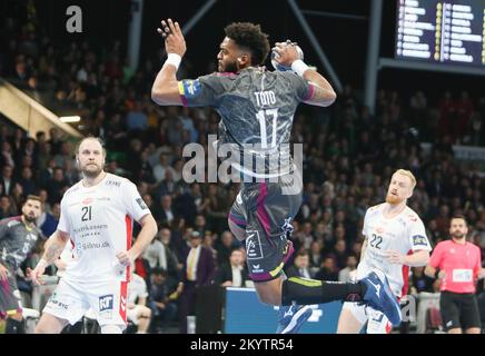 Aalborg Handbold, December 1, 2022, Jérémy Toto Of H Nantes And Felix ...