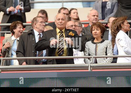 File photo dated 13-04-2014 of Assem Allam, the controversial former owner of Hull City,who has died at the age of 83, the Sky Bet Championship club have announced. Issue date: Friday December 2, 2022. Stock Photo