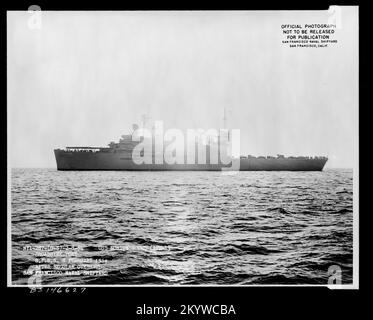 AVM1 Norton Sound [19-NN-AVM1 Norton Sound-146627] , Ships, Naval Vessels, Boats, Naval History, Navy Stock Photo