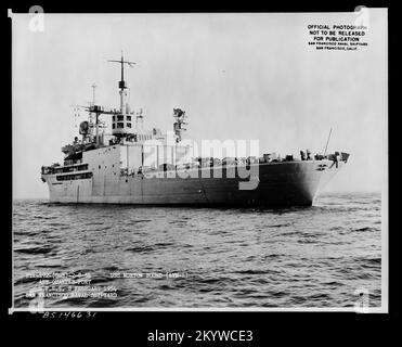 AVM1 Norton Sound [19-NN-AVM1 Norton Sound-146631] , Ships, Naval Vessels, Boats, Naval History, Navy Stock Photo