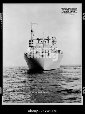 AVM1 Norton Sound [19-NN-AVM1 Norton Sound-146632] , Ships, Naval Vessels, Boats, Naval History, Navy Stock Photo