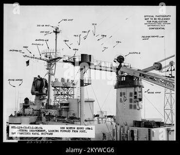 AVM1 Norton Sound [19-NN-AVM1 Norton Sound-145736] , Ships, Naval Vessels, Boats, Naval History, Navy Stock Photo