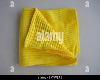 kitchen towel microfiber dissected fiber Stock Photo