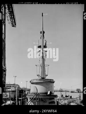 ASSP 313-Antennas , Ships, Naval Vessels, Boats, Naval History, Navy Stock Photo