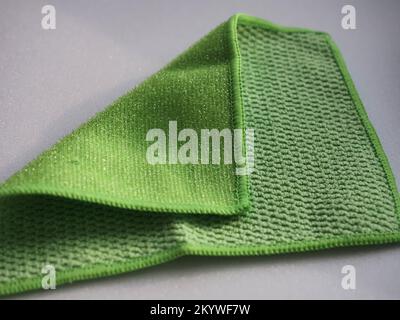 kitchen towel microfiber dissected fiber Stock Photo