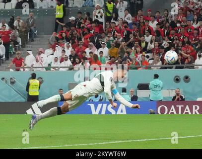 Doha, Qatar. 02nd Dec, 2022. 12/02/2022, Education City Stadium, Doha, QAT, World Cup FIFA 2022, Group H, South Korea vs Portugal, in the picture Portugal's forward Cristiano Ronaldo Credit: dpa picture alliance/Alamy Live News Stock Photo