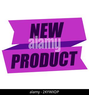 New product label tag sign. Vector Stock Vector