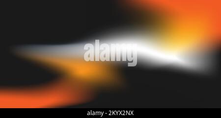 wide abstract dark background with light streak color gradient, vector illustration Stock Vector