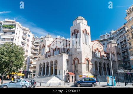 Thessaloniki, Greece - September 29, 2022: Holy Church of Panagia Dexia. Stock Photo