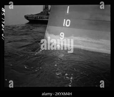 AFS-4 White Plains , Ships, Naval Vessels, Boats, Naval History, Navy Stock Photo