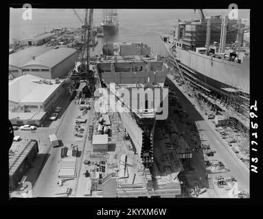 AFS-4 White Plains , Ships, Naval Vessels, Boats, Naval History, Navy Stock Photo