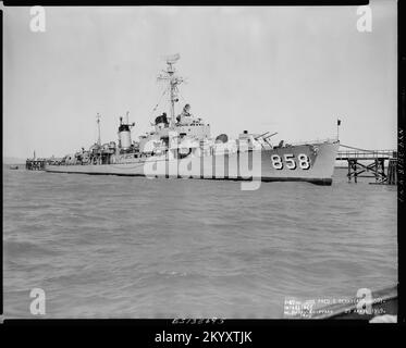 DD-858 Fred T. Berry , Ships, Naval Vessels, Boats, Naval History, Navy ...