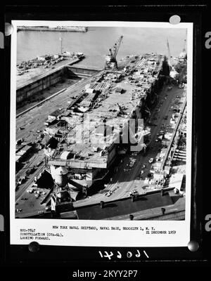 CVA 64 Constellation , Ships, Naval Vessels, Boats, Naval History, Navy Stock Photo