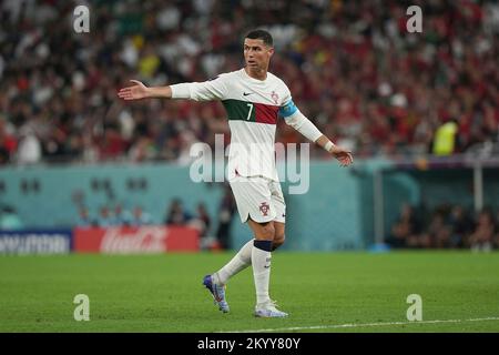 12/02/2022, Education City Stadium, Doha, QAT, World Cup FIFA 2022, Group H, South Korea vs Portugal, in the picture Portugal's forward Cristiano Ronaldo Stock Photo