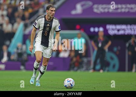 Al Rayan, Qatar. 02nd Dec, 2022. 1st December 2022; Ahmed bin Ali Stadium, Al Rayyan, Qatar; FIFA World Cup Football, Costa Rica v Germany; Leon Goretzka of Germany Credit: Action Plus Sports Images/Alamy Live News Stock Photo