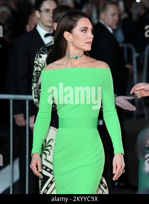 December 2nd, 2022. Boston, USA. The Prince and Princess of Wales arriving at the Earthshot Prize Awards Ceremony at the MGM Music Hall, Fenway Credit: Doug Peters/EMPICS/Alamy Live News Stock Photo