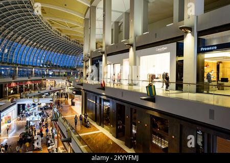 SINGAPORE - NOVEMBER 08, 2015: Calvin Klein Store In The Shoppes