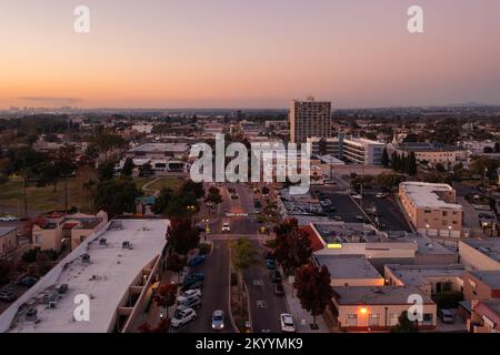 Third Avenue in Chula Vista, California, Stock Photo