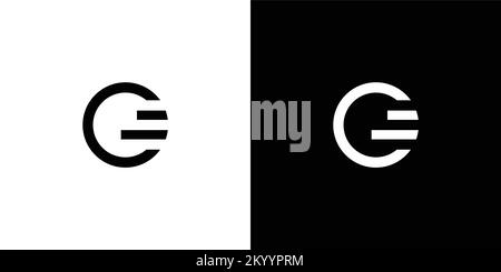 Abstract G letter initial stair logo abstract design simple and modern Stock Vector
