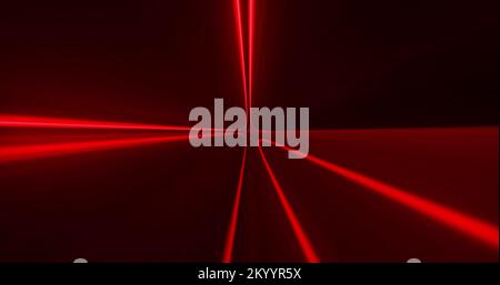 Image of flickering white QR code Stock Photo